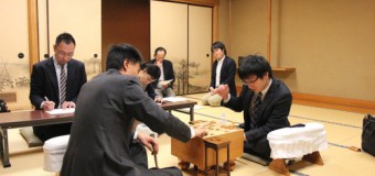 第39期棋王戦挑戦者決定二番勝負 第1局 ▲永瀬拓矢六段 – △三浦弘行九段