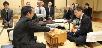 第38期棋王戦挑戦者決定二番勝負 第1局 ▲羽生善治三冠 – △渡辺明竜王