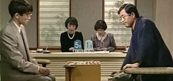 第38回NHK杯決勝 ▲羽生善治五段 – △中原誠棋聖