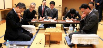 第40期棋王戦挑戦者決定二番勝負 第1局 ▲羽生善治名人 - △深浦康市九段