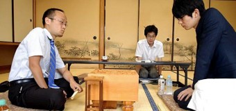 第66期王座戦挑戦者決定戦 ▲斎藤慎太郎七段 − △渡辺明棋王